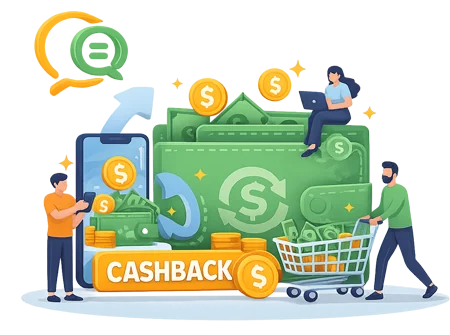 فعال سازی سرویس کش بک | بازگشت بخشی از مبلغ خرید مشتریان به حسابشان